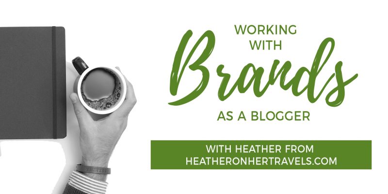 Working with brands as a blogger