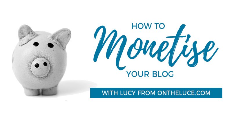How to monetise your blog