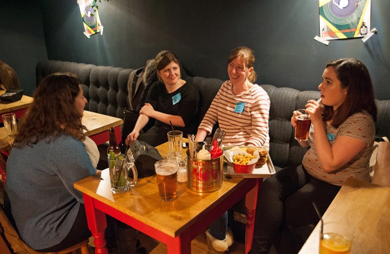 Christmas drinks at the Bottle of Sauce